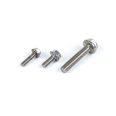 Flancetta di acciaio inossidabile 304 bullone esagonale con testa esagonale esterna M5 M6 M8 M10 M12