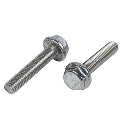 Fornitura GB Standard in acciaio inossidabile Serrated Hex flange bullone per personalizzazione personalizzata