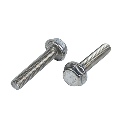 Fornitura GB Standard in acciaio inossidabile Serrated Hex flange bullone per personalizzazione personalizzata