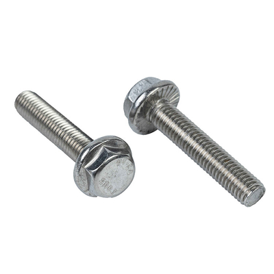 Acciaio inossidabile M4 M6 M8 M10 M12 DIN6921 Classe 4.8.8.8 10.9 12.9 Cerniera a testa di flangia esessuale