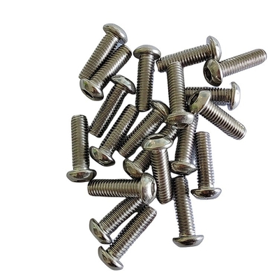 2024 acciaio inossidabile presa esagonale Allen bottone testa bullone Ss304 ISO7380 bullone 100% QC testato