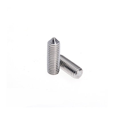 Connessione ad esagono Allen Drive Grub Set viti Plain Finish Grado di resistenza di livello A