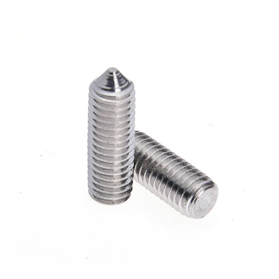 In acciaio inossidabile Dog Point Hexagon Socket Set Screw con sistema di misurazione metrica