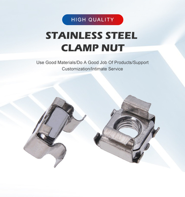 Nocciolo di chiusura a squadre di acciaio inossidabile standard GB M3 M4 M5 M6 M8 M10 M12 Nocciolo di gabbia 2024