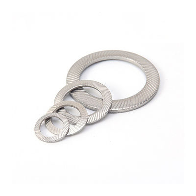 Acciaio inossidabile DIN9250 304 Dente serrato Disco a molla a molla con controllo