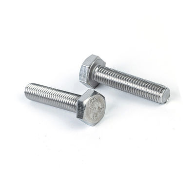 GB Standard DIN933 di acciaio inossidabile galvanizzato Hex bullone pesante con dadi