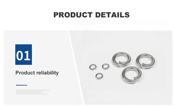 100% di acciaio inossidabile ispezionato galvanizzato M5 M6 M8 M10 M12 Split Washer Spring Lock Washers