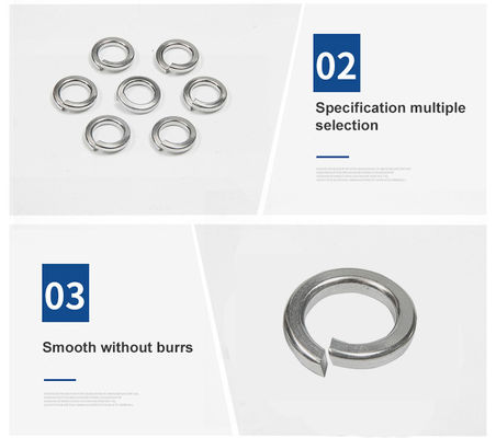 Lavatrice di molle in acciaio inossidabile personalizzata per la soluzione di connessione Shim per assorbente d'urto