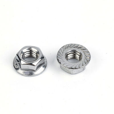 Industria al dettaglio Acciaio inossidabile Noce di flange esagonale DIN6923 M4 M5 M6 M8 M10 M16 Dimensione del filo