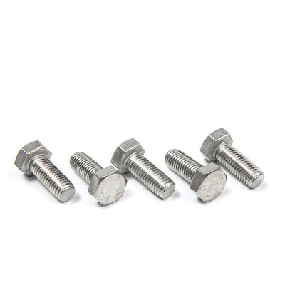 DIN Standard External Hexagon Custom Stainless Steel Hex Head Screw Bolt per le prestazioni
