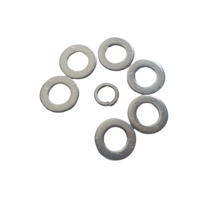 Stile di fissaggio altri stampaggi metallici Flat 304 acciaio inossidabile Lavatrici con personalizzato