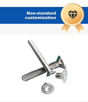 DIN7991 304 Acciaio inossidabile A2 Contro-sink Socket Head Screw Flat Head Standard Altro