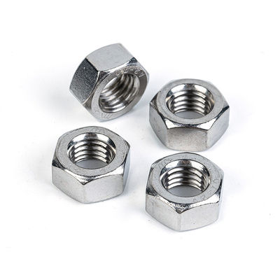 Standard Altri OEM Personalizzati Noce Esagonale Noce Rombo DIN934 Acciaio inossidabile Colore argento