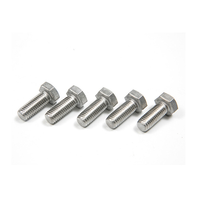 DIN933 931 Acciaio inossidabile 304 316 Testa esagonale a filo intero bullone esagonale standard DIN