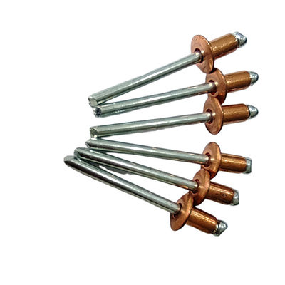 Rivetti a fine aperto in ottone resistenti alla corrosione per l'automotive e la marina 3-35 mm di lunghezza