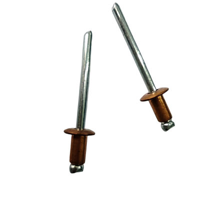 Rivetti di ottone resistenti alla corrosione per molteplici applicazioni Lunghezza 3-35 mm