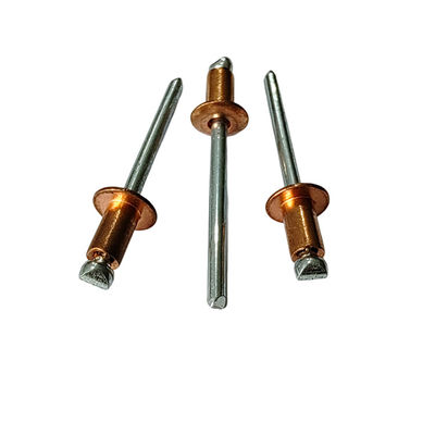 Rivetti a pop-up a fine aperto in ottone lucido per macchine e automobili