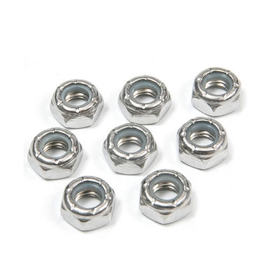 100% di acciaio inossidabile inspected Nylon Lock Nut DIN985 per applicazioni pesanti