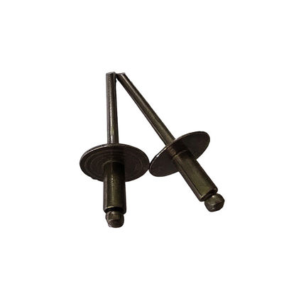 Rivette a presa di ferro a testa rotonda a bordo grande di tipo aperto per attrezzature di centri di lavorazione dell'acciaio