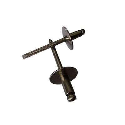 Rivette multi-grip in acciaio inossidabile anti-vibrazione con standard DIN e bordo grande