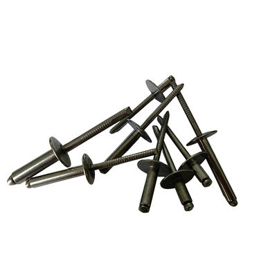 Rivette multi-grip in acciaio inossidabile anti-vibrazione con standard DIN e bordo grande