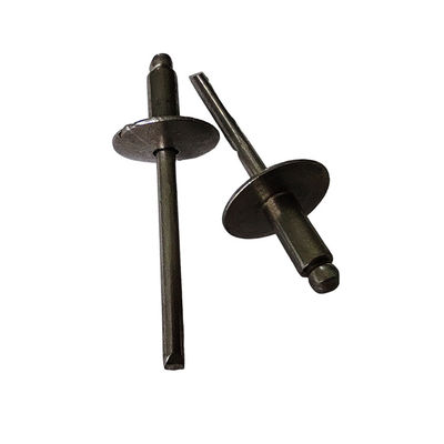 Macchinari Acciaio Tipo Aperto Rivets Pop di alluminio-ferro Grandi bordi Testa Rotonda Peso leggero Rustproof Versatile