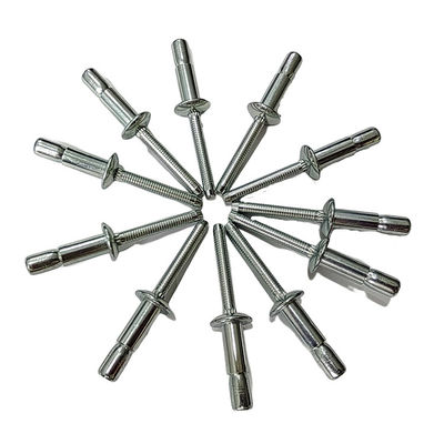7.8mm Testa rotonda tipo chiusura Rivetti ciechi Facile installazione per l'industria automobilistica