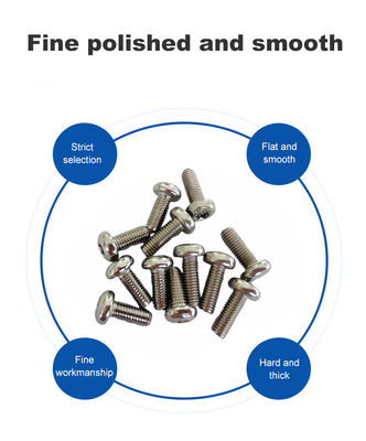 Grado di resistenza A 304 in acciaio inossidabile Torx Pan Head Bolts Safety Machine Screw