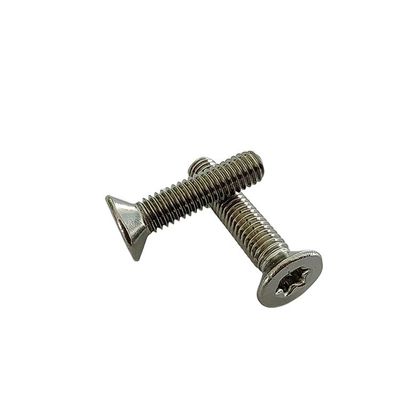SS304 Acciaio inossidabile Flat Head Torx Socket Cup Security Screw con standard ISO