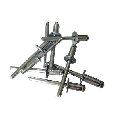 Diretto 3,2 mm-6,2 mm Ferro Rivetti ciechi a fine aperto Alta resistenza alla corrosione Diretto