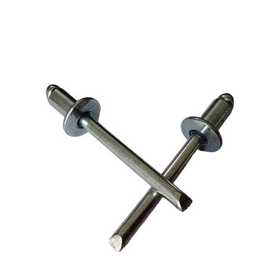 Diretto 3,2 mm-6,2 mm Ferro Rivetti ciechi a fine aperto Alta resistenza alla corrosione Diretto