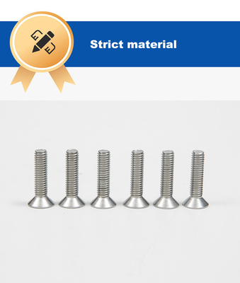 304 316L in acciaio inossidabile Flat Head Allen Bolts DIN7991 Countersunk Head Socket Head Screw