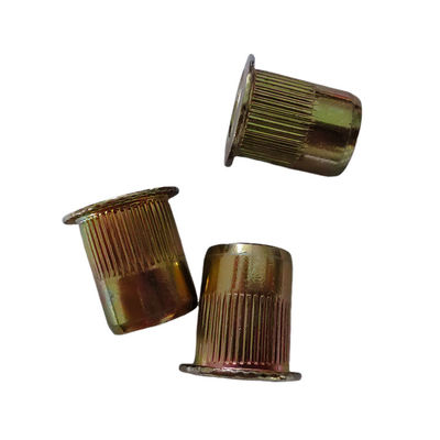 Nocciolo di rivetto aperto a filo in acciaio al carbonio rivestito di zinco argento per applicazioni industriali