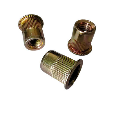 Nocciolo di rivetto aperto a filo in acciaio al carbonio rivestito di zinco argento per applicazioni industriali