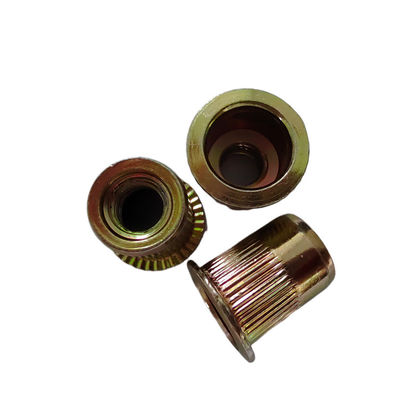 Nocciolo di rivetto aperto a filo in acciaio al carbonio rivestito di zinco argento per applicazioni industriali