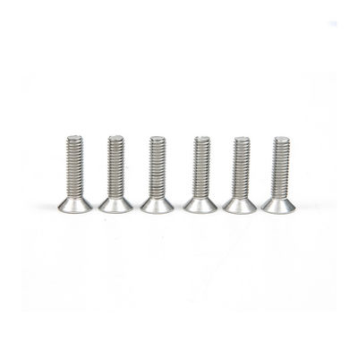Fabbricazione a misura di alta resistenza a filettatura completa Flat Point Allen Flat Head Socket Cap