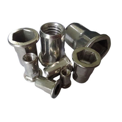 Acciaio inossidabile 304 Semi-Hex Blind Rivet Nut per applicazioni pesanti