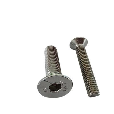 Tipo di filo completo misura INCH Acciaio inossidabile 304 testa anti-affondata viti a testa piatta