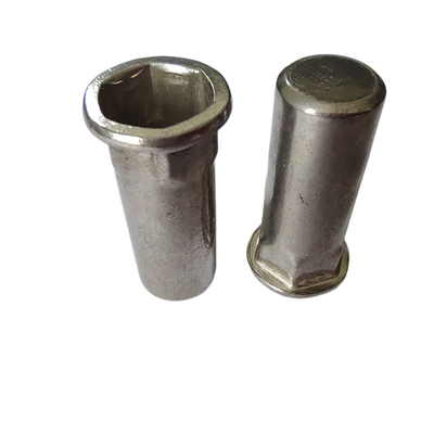 Mercato giapponese DIN Standard Flat Head Semi-Hex End Chiuso Rivet Nut a filo per elettrodomestici