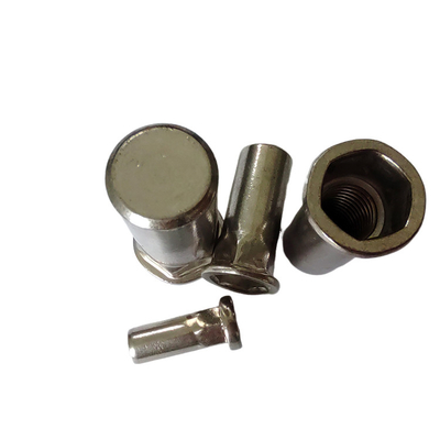 Mercato giapponese DIN Standard Flat Head Semi-Hex End Chiuso Rivet Nut a filo per elettrodomestici