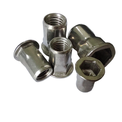 Nocciolo metrico di rivetto a filo cieco a semihex in acciaio inossidabile 304 8-18 materiale standard