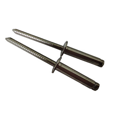 Rivet standard 5.0mm Rivet a chiusura cieca di alta resistenza in acciaio inossidabile testa rotonda