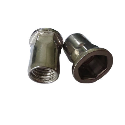 Essential Metric Flat Head Semi-Hex Blind Threaded Rivet Nut per elettrodomestici