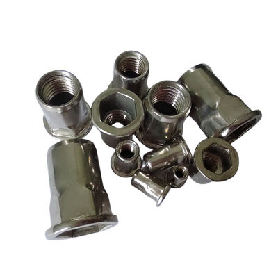 Essential Metric Flat Head Semi-Hex Blind Threaded Rivet Nut per elettrodomestici