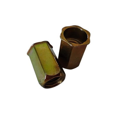 Acciaio al carbonio placcato al zinco giallo a piccola testa con nocciolo di rivetto aperto full hex con standard DIN