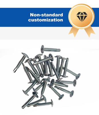 Zinc Finish in acciaio inossidabile vite con testa dovetail auto-perforazione stile e buona