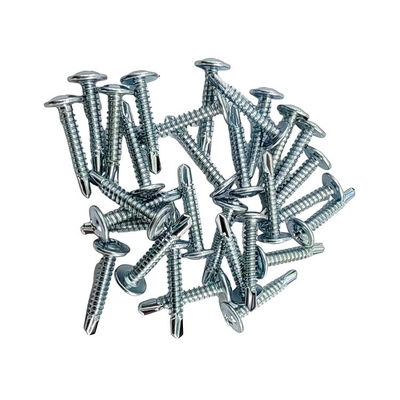 Vitruccio di coda di trivellatore di Hua galvanizzato Vitruccio a tappatura automatica con pad cross grande testa piatta