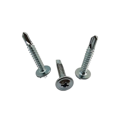 Vitruccio di coda di trivellatore di Hua galvanizzato Vitruccio a tappatura automatica con pad cross grande testa piatta