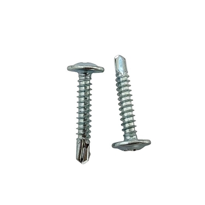 Vitruccio di coda di trivellatore di Hua galvanizzato Vitruccio a tappatura automatica con pad cross grande testa piatta
