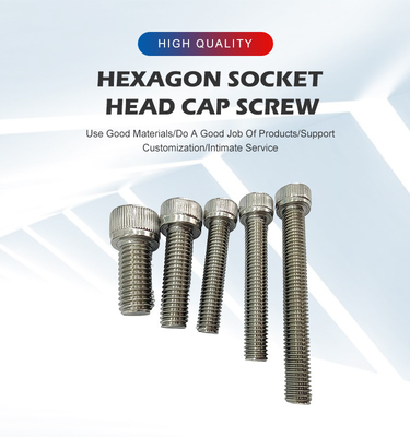In acciaio inossidabile M6 M8 Allen Bolt Full Thread Screws personalizzati per grado di resistenza di livello A